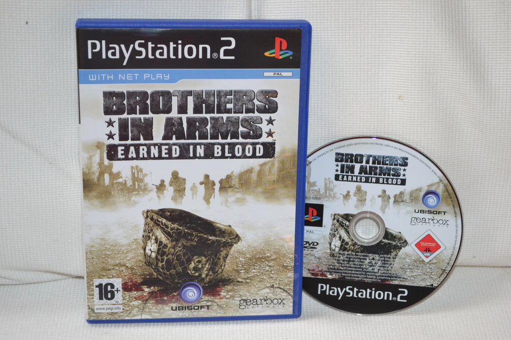 Brothers In Arms: Earned In Blood PS2 Playstation 2 (Utan Manual) Fint Skick