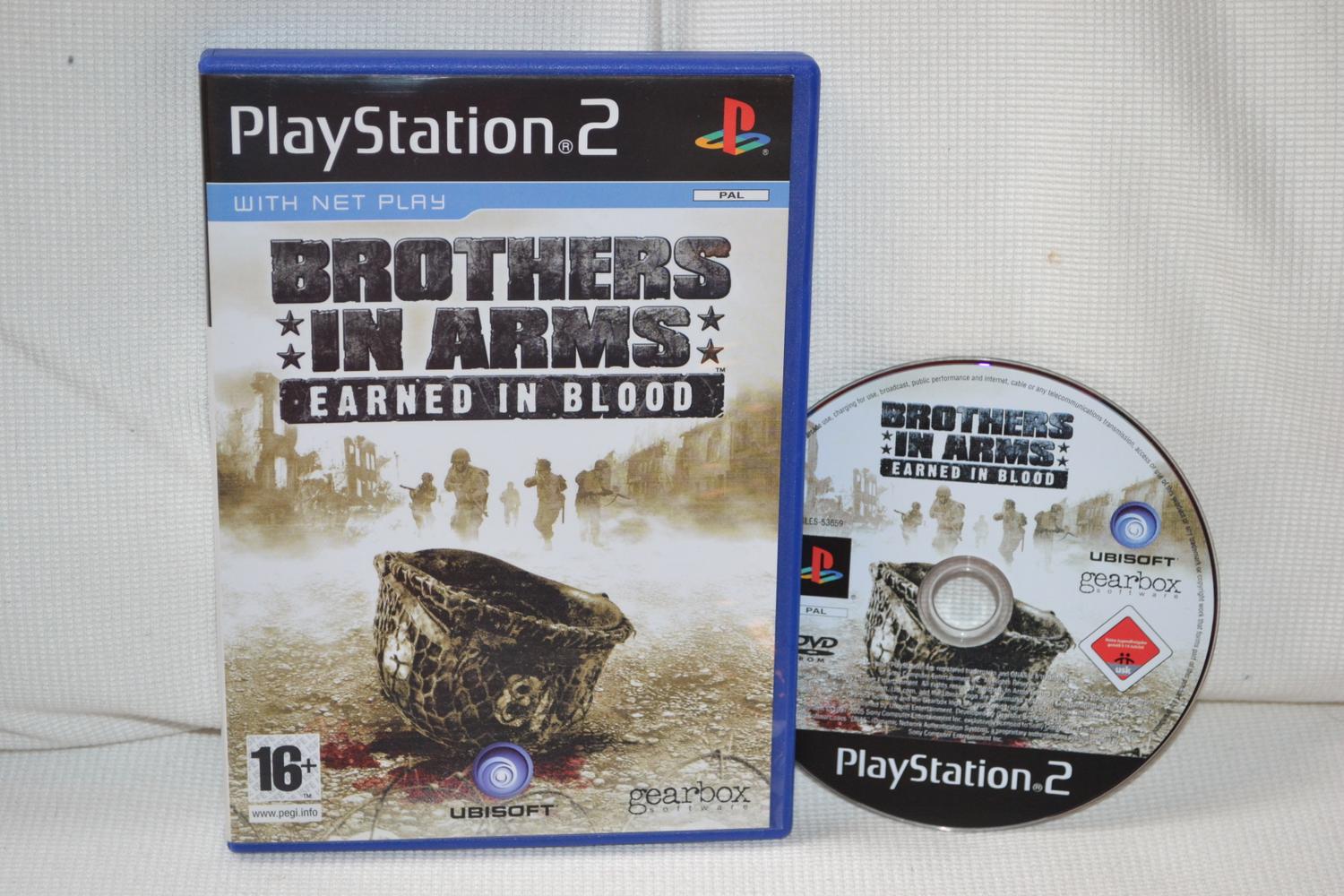 Brothers In Arms: Earned In Blood PS2 Playstation 2 (Utan Manual) Fint Skick