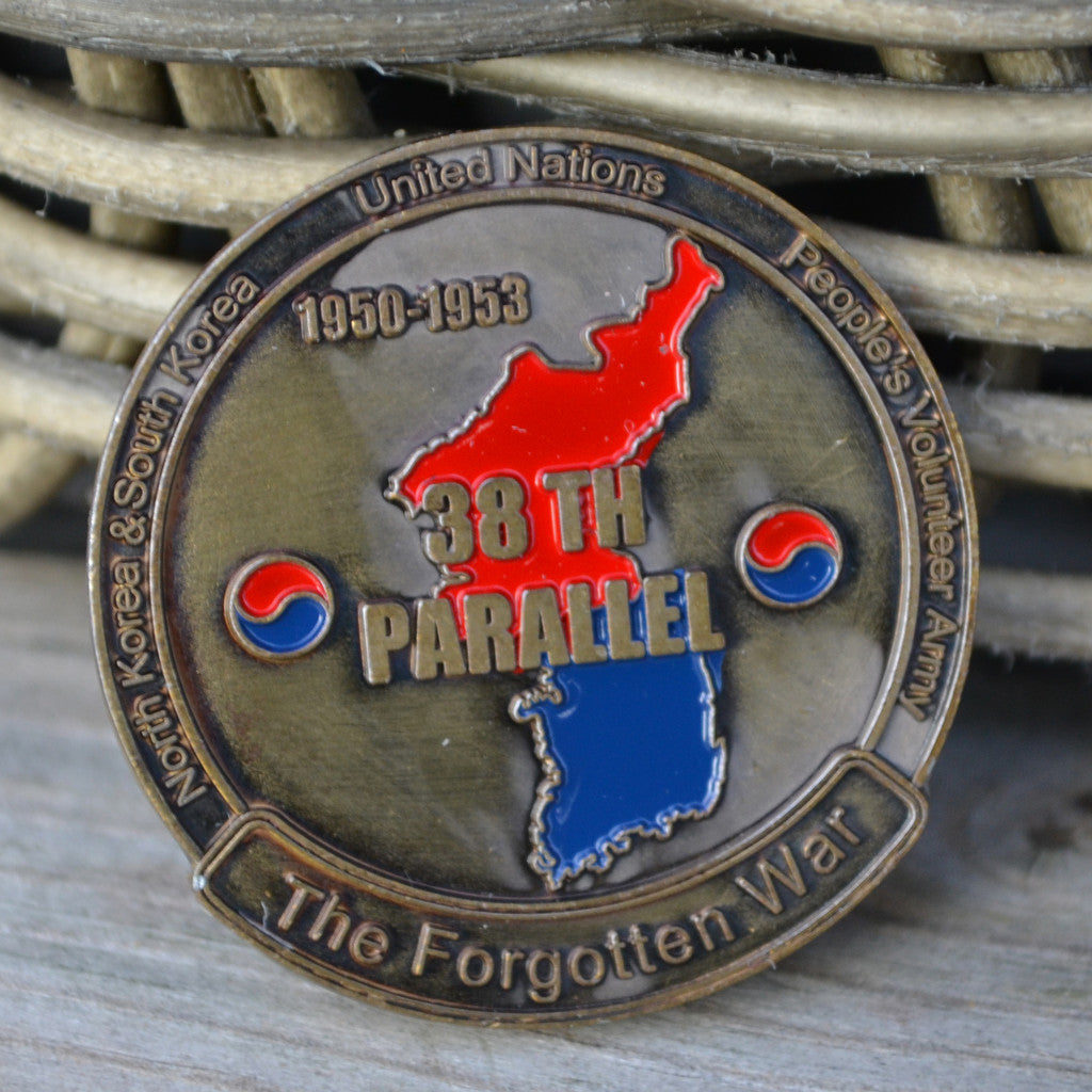 The Korean War 1950-53 F-86 USA Saint George Mynt Brons m. F