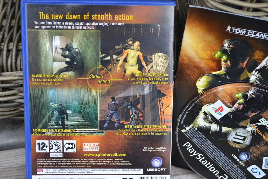 Splinter Cell: Pandora Tomorrow PS2 Playstation 2 Komplett Fint Skick