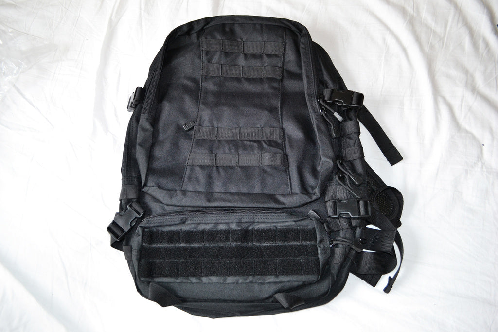 Ryggsäck Patrol Svart 25Liter (8Fields) Tyg Airsoft Frilufts