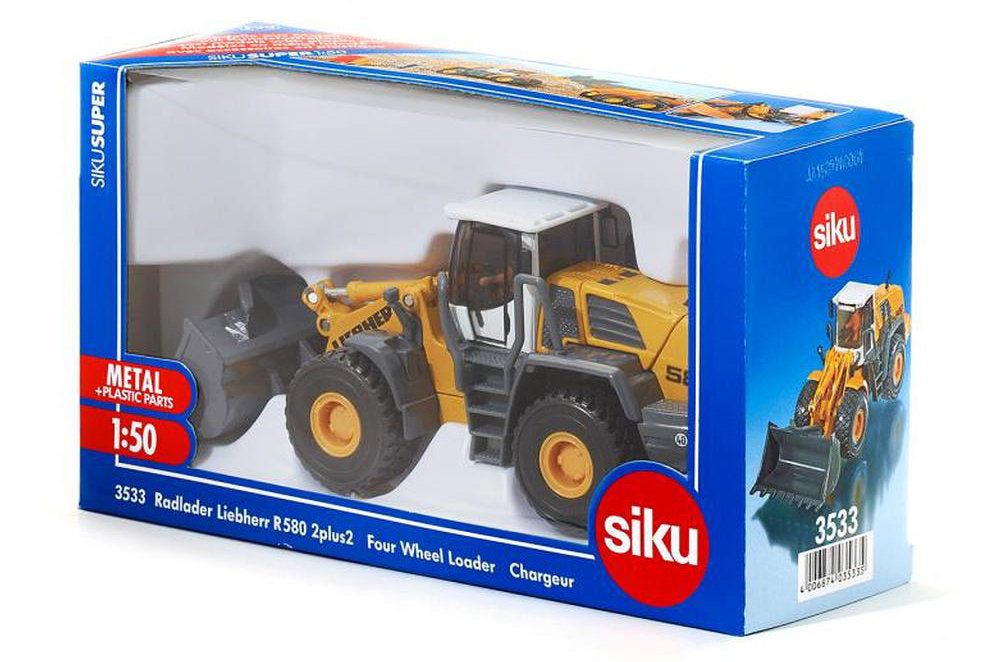 Liebherr Hjullastare L580 1:50 Siku 3533 (Metall) Ny