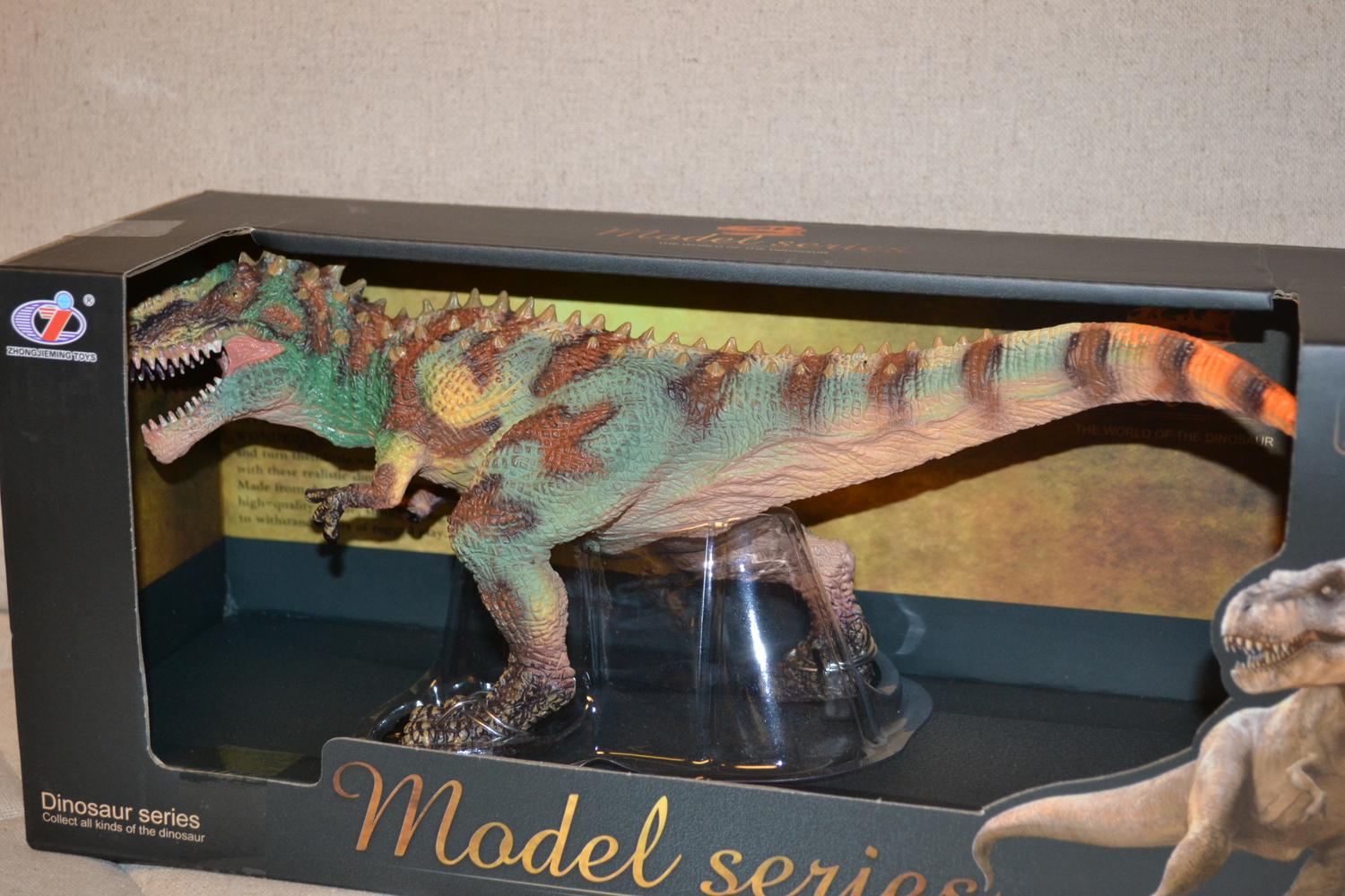 Tyrannosaurus Rex Figur 30cm Detaljerad Plast Ny