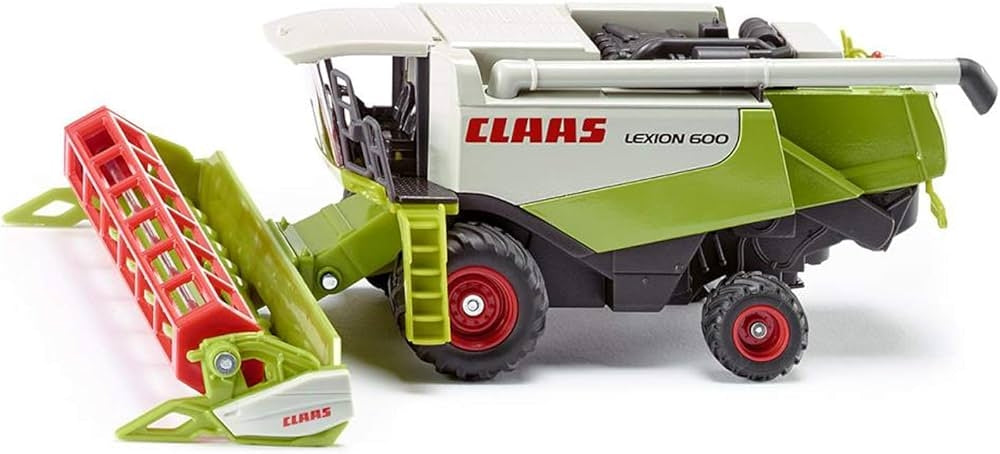 Claas Skördetröska 1:50 Siku 1991 24cm Ny