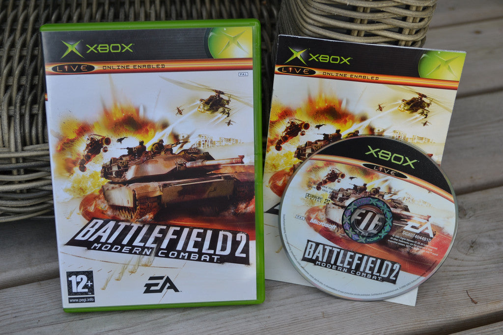 Battlefield 2: Modern Combat XBOX Komplett Fint Skick