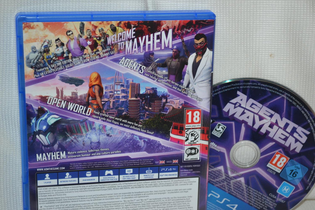 Agents of Mayhem: Day One Edition PS4 Playstation 4 Fint Skick