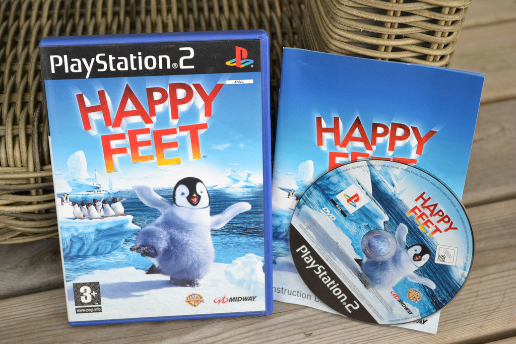 Happy Feet PS2 Playstation 2 Komplett Fint Skick
