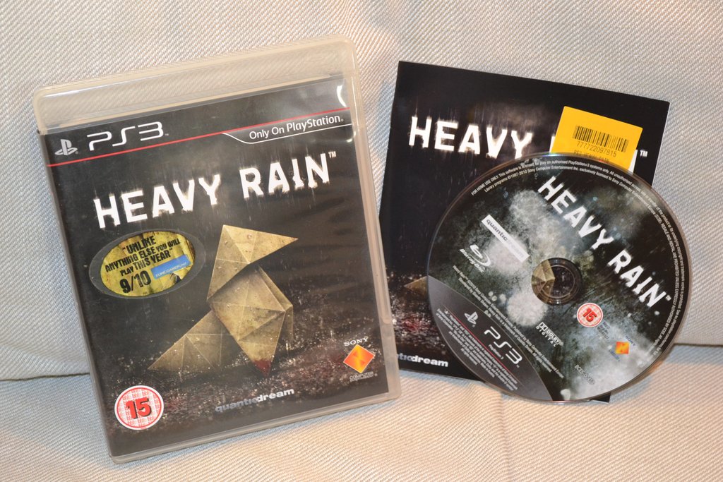 Heavy Rain PS3 Playstation 3 Komplett Fint Skick