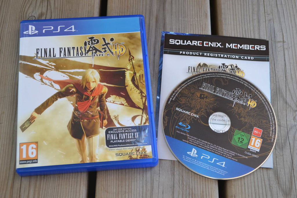 Final Fantasy Type-0 HD PS4 Playstation 4 Komplett Fint Skick