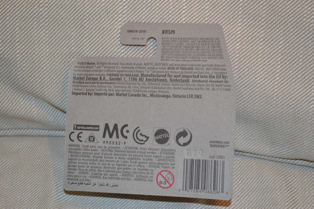 Bay Brigade Police Båt (Matchbox 1:64) 2015 MBX Heroic Rescu