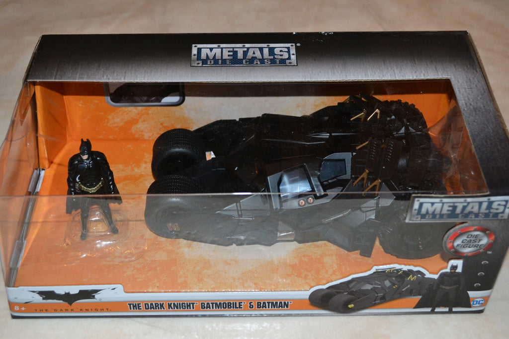 Batmobile The Dark Knight fr. 2008 m. Figur 1:24 Jada Ny