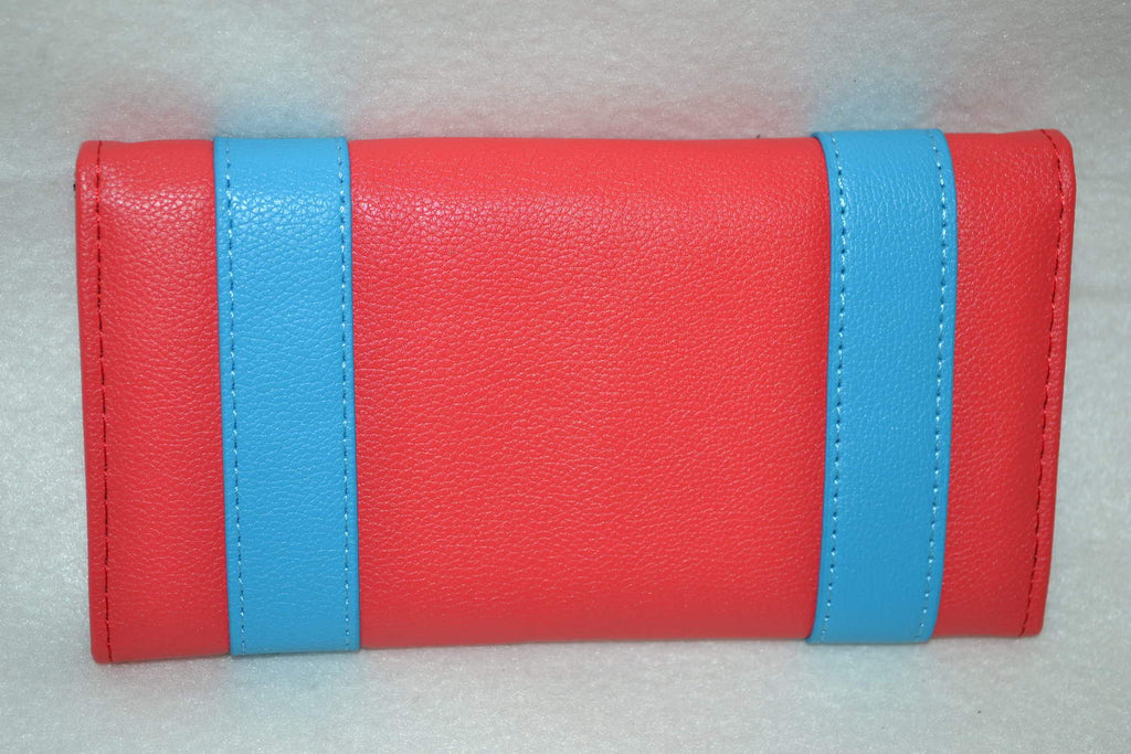 Super Mario Logo m. Knappar Nintendo Stor Börs Plånbok Tjej (17,5*9cm) Ny