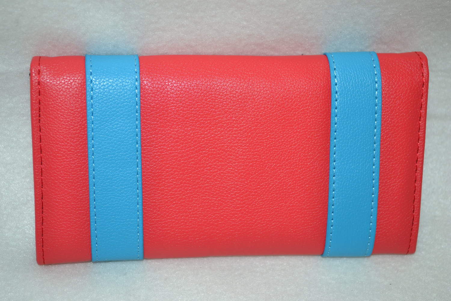 Super Mario Logo m. Knappar Nintendo Stor Börs Plånbok Tjej (17,5*9cm) Ny