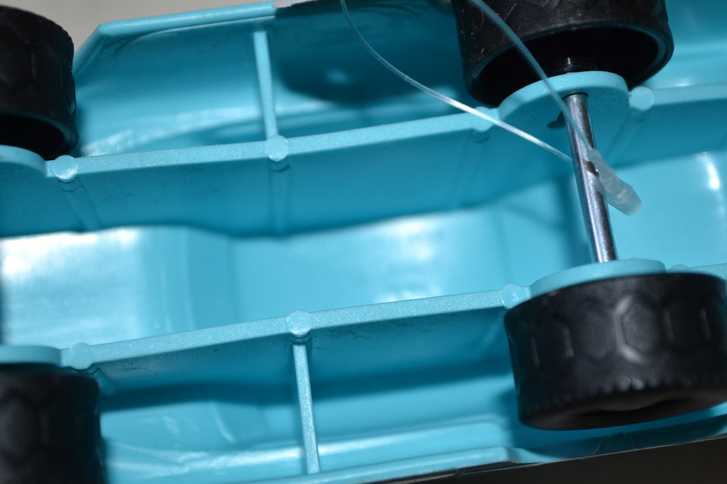 Plymouth 1954 Ljusblå Combiplay Alby Nyby Sweden Plast Ny