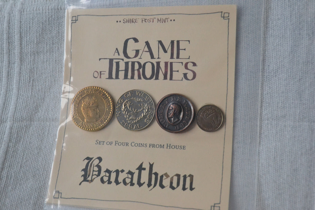4st Mynt Baratheon (Joffrey, Robert) Game of Thrones Shire P