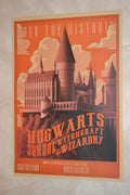 Tour The Historic Hogwarts Röd Harry Potter Poster Affisch 30*42cm Ny