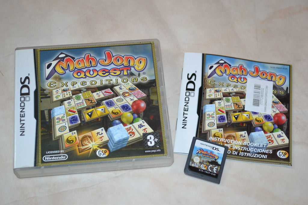 Mahjong Quest Expeditions NDS Nintendo DS Komplett Fint Skick