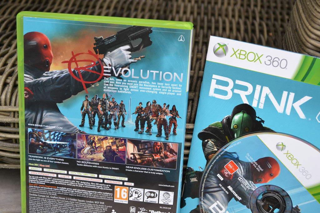 Brink Xbox 360 Komplett Fint Skick