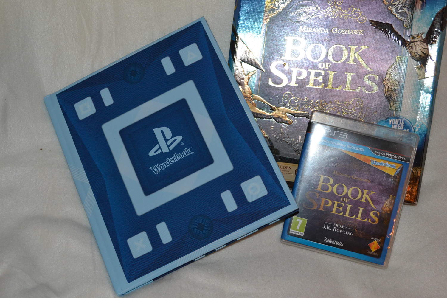 Wonderbook: Book of Spells (M. Boken, Stor Förpackning) PS3 Komplett