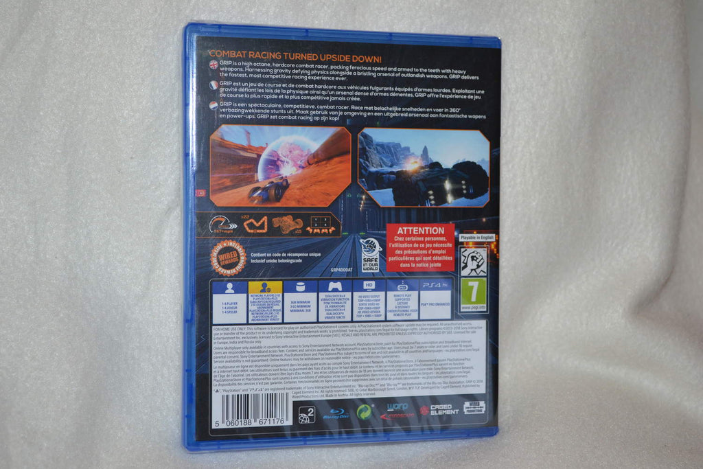 GRIP: Combat Racing PS4 Playstation 4 Ny