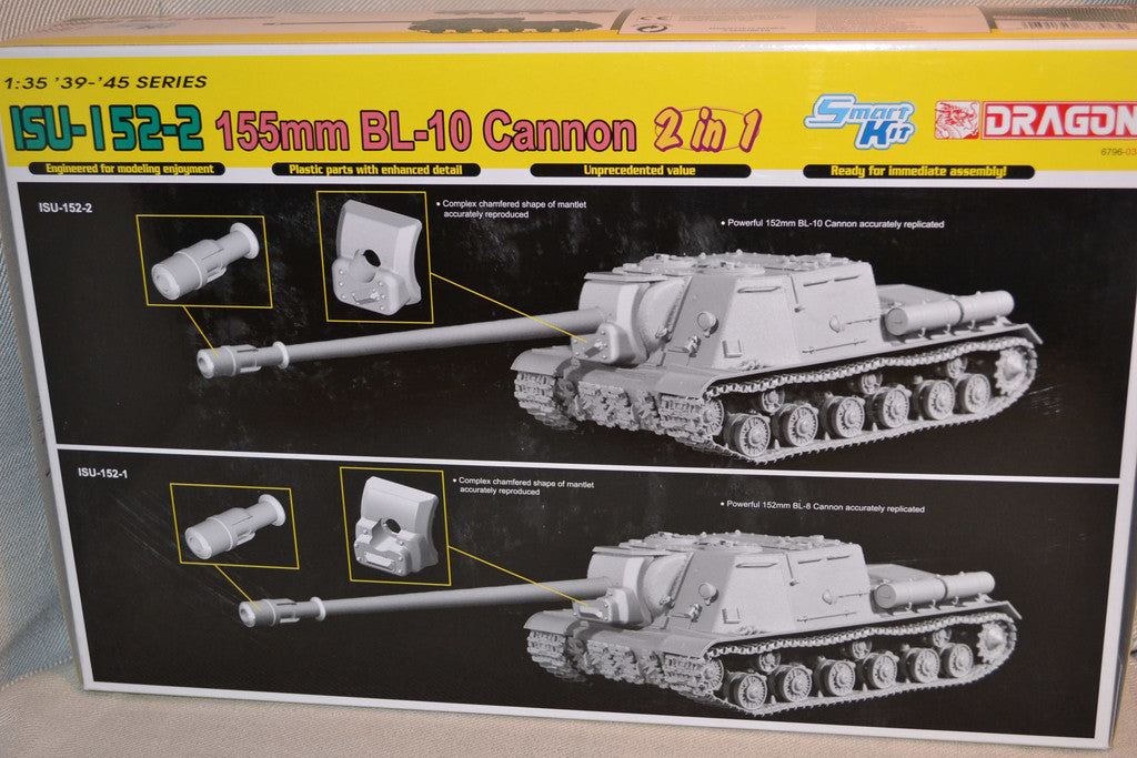 ISU-152-2 BL-10 German WWII 1:35 SmartKit Dragon (DR6796) Pa
