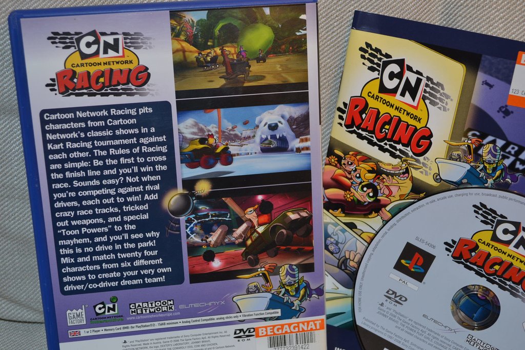 Cartoon Network Racing PS2 Playstation 2 Komplett Fint Skick