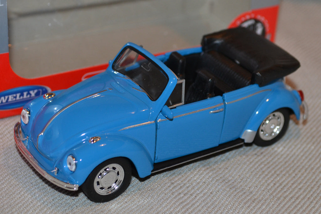 Volkswagen Beetle Convertible (Welly FX 1:38/1:36) VW Pullba