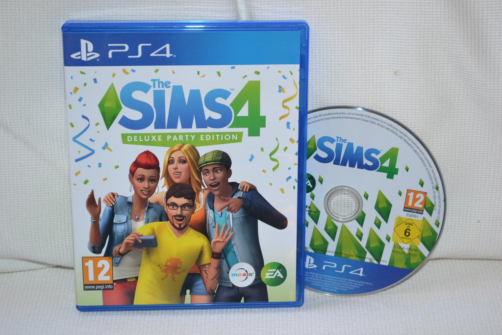 The Sims 4 Deluxe Party Edition PS4 Playstation 4 Fint Skick