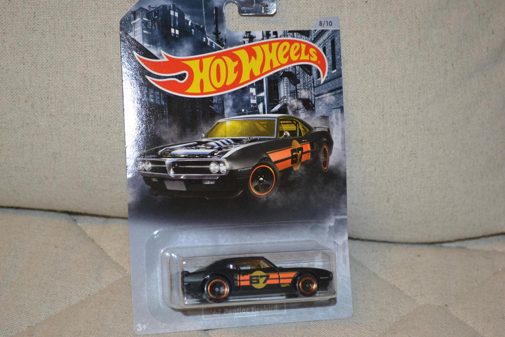 1967 Pontiac Firebird Svart Hot Wheels 1:64 (Stars & Stripes USA) 7-8cm Ny