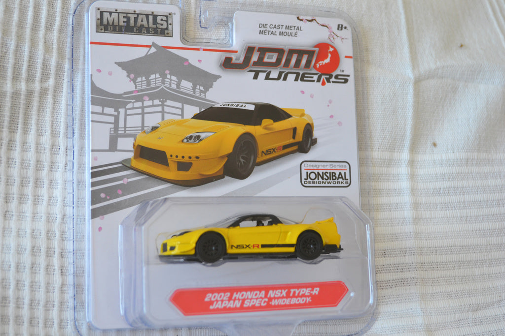 2002 Honda NSX Type-R Japan Spec Gul 1:64 Jada Toys (JDM Tun