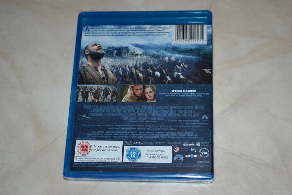NOAH (2014) Film Bluray Nyskick