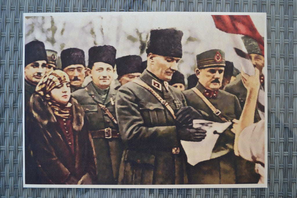 Ataturk Grundandet av Moderna Turkiet, Osmanska Riket Poster