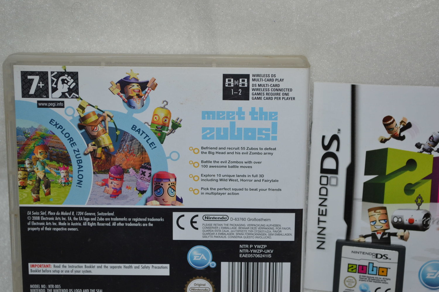 Zubo NDS Nintendo DS Fint Skick