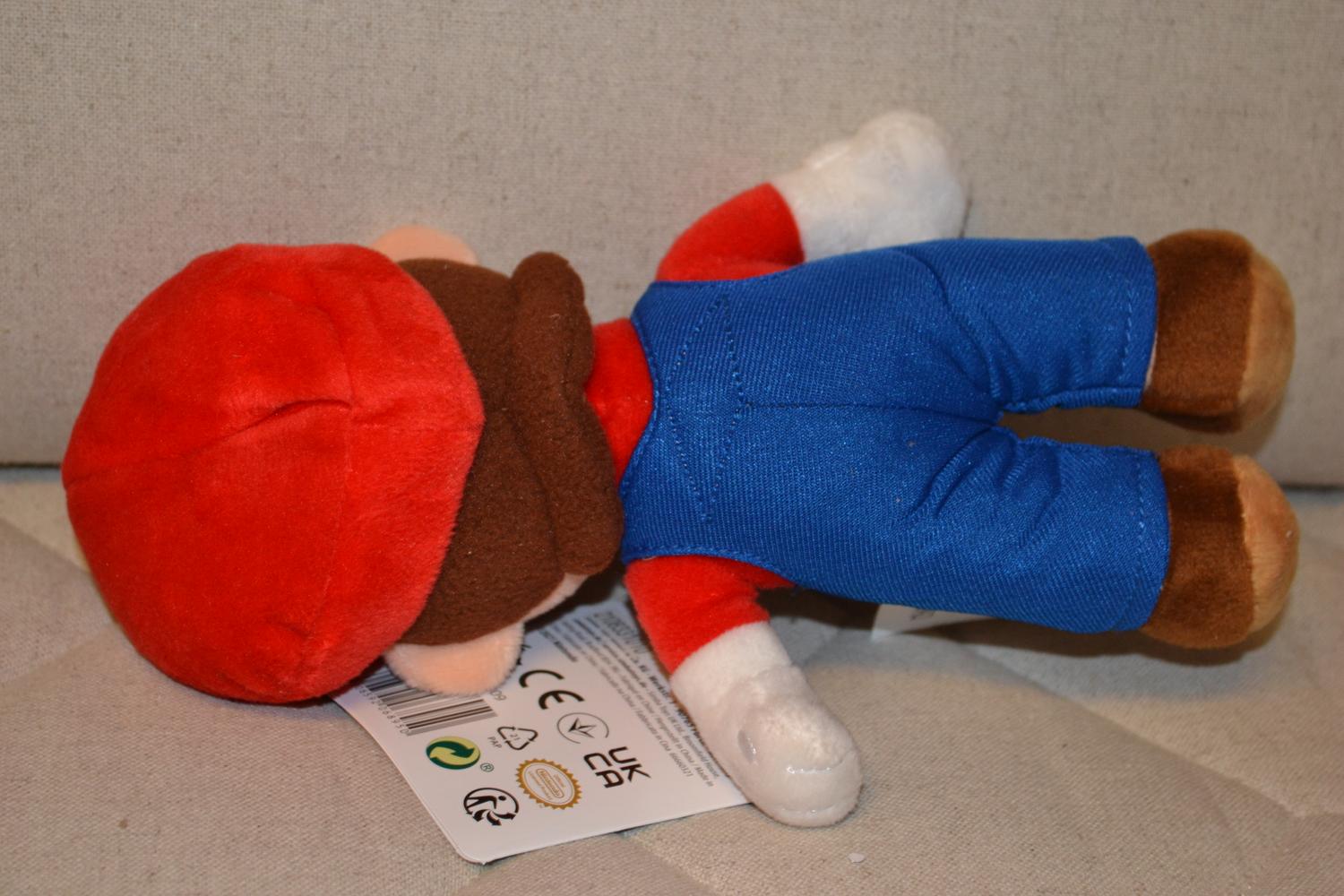 Mario fr Super Mario Mjukis Plushie Simba 20cm Ny