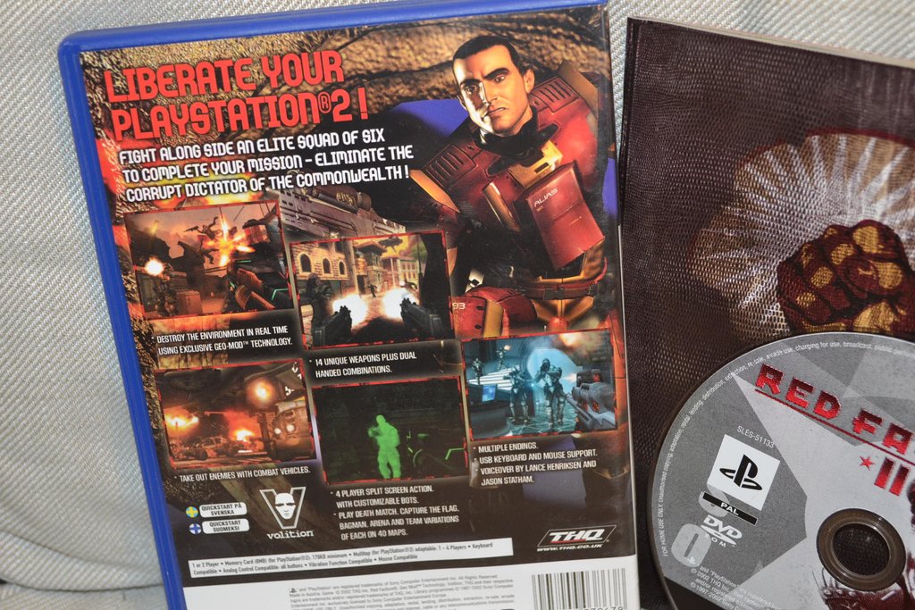 Red Faction II 2 PS2 Playstation 2 Komplett Fint Skick