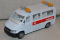 VW Buss/Utryckning (Swissair Swiss 1:43) Vit, Volkswagen Beg