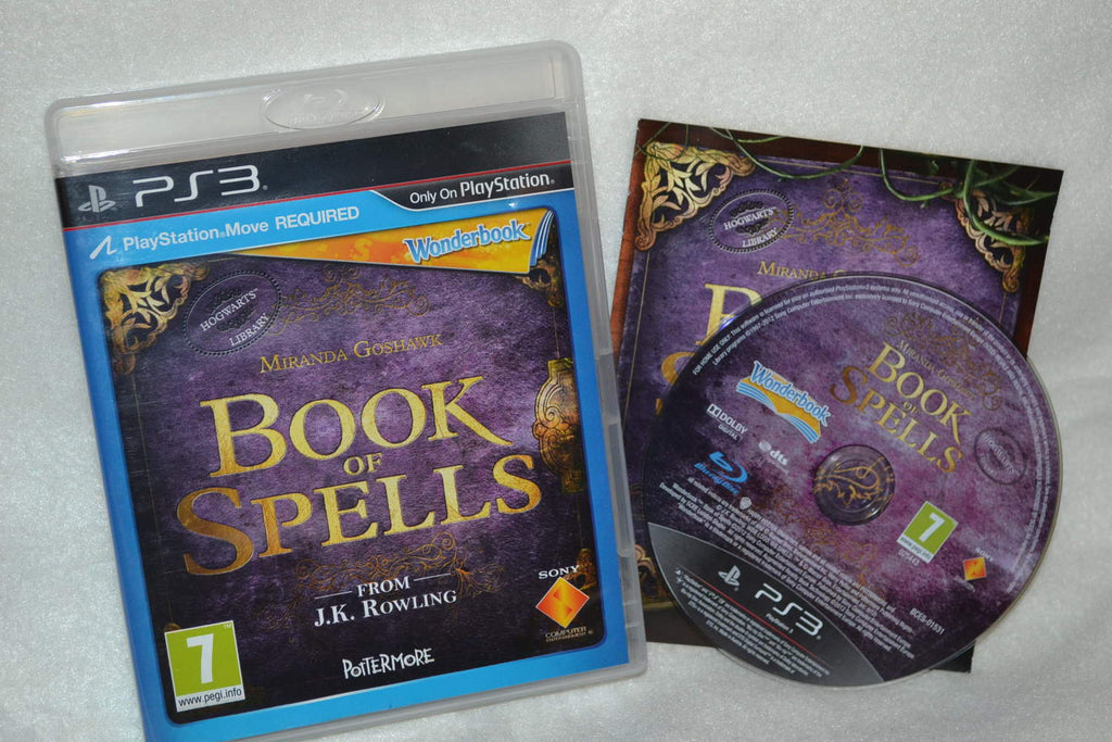 Wonderbook Book of Spells (Enbart Spelet) PS3 Playstation 3 Fint Skick