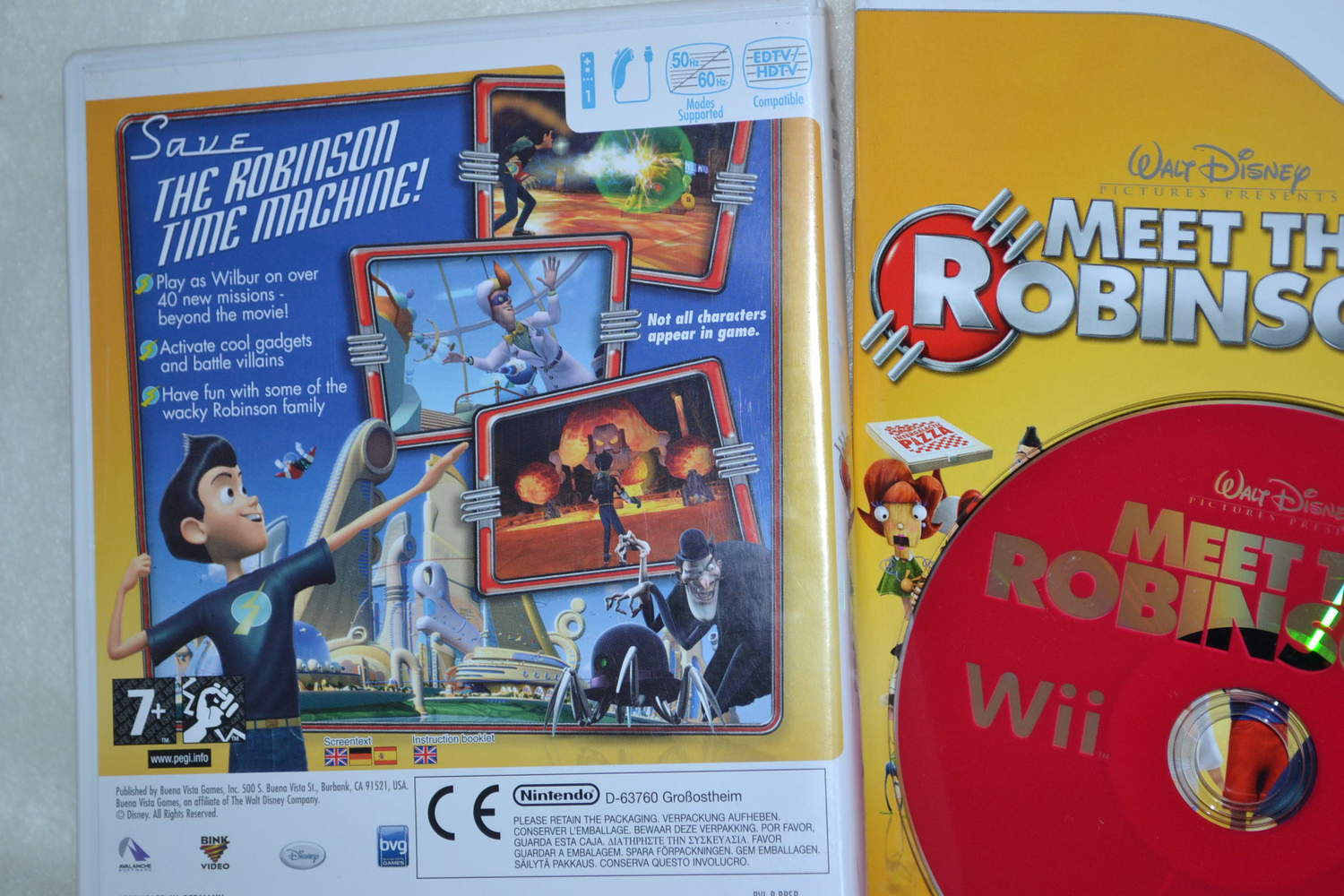 Meet the Robinsons Wii Nintendo Komplett Fint Skick