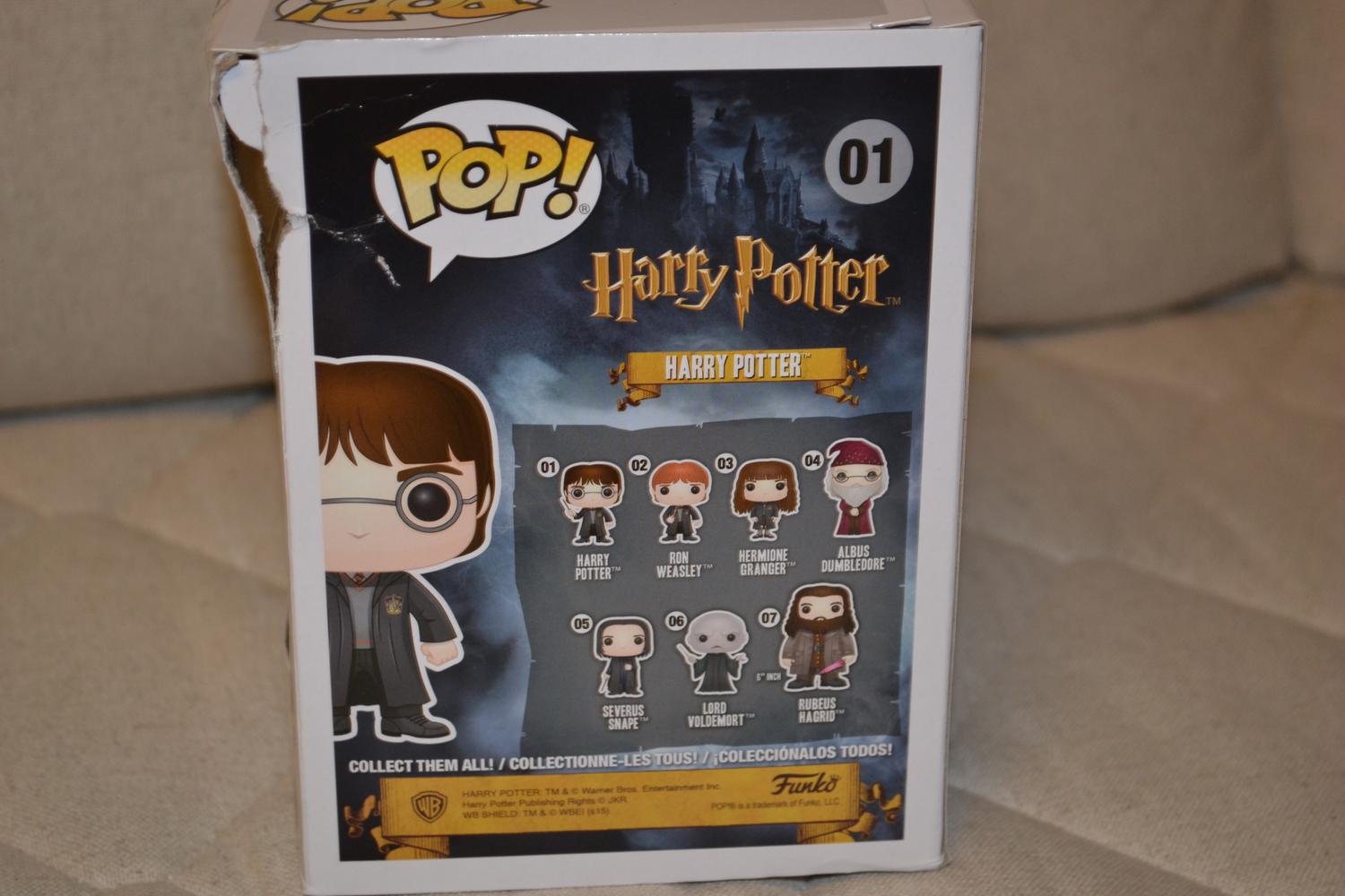 Harry Potter Figur Funko Pop! Skadad förpackning 9cm Ny