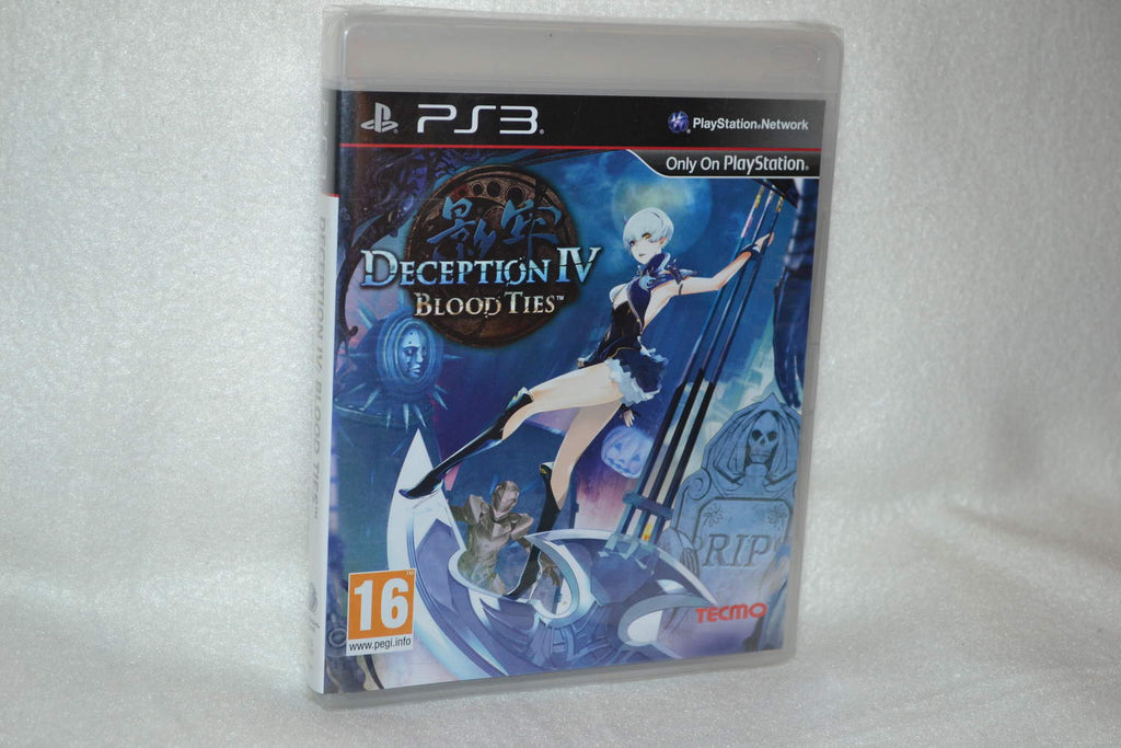 Deception IV 4: Blood Ties PS3 Playstation 3 Ny