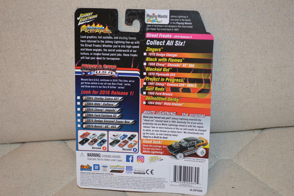 1964 Olds Vista Cruiser Grön 1:64 Johnny Lightning (Street Freaks 8A) 7cm Ny