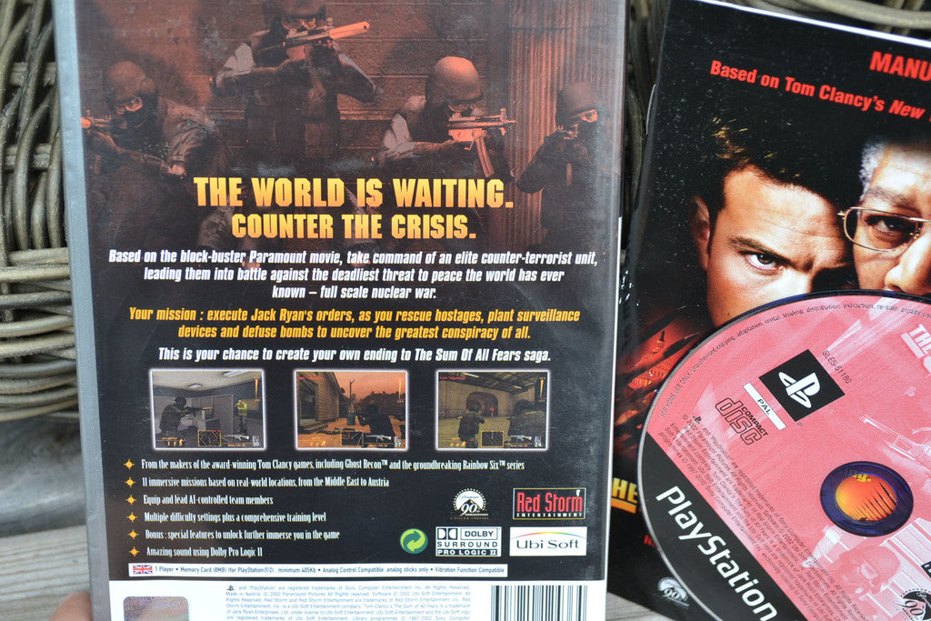 Sum of all Fears PS2 Playstation 2 Komplett Fint Skick