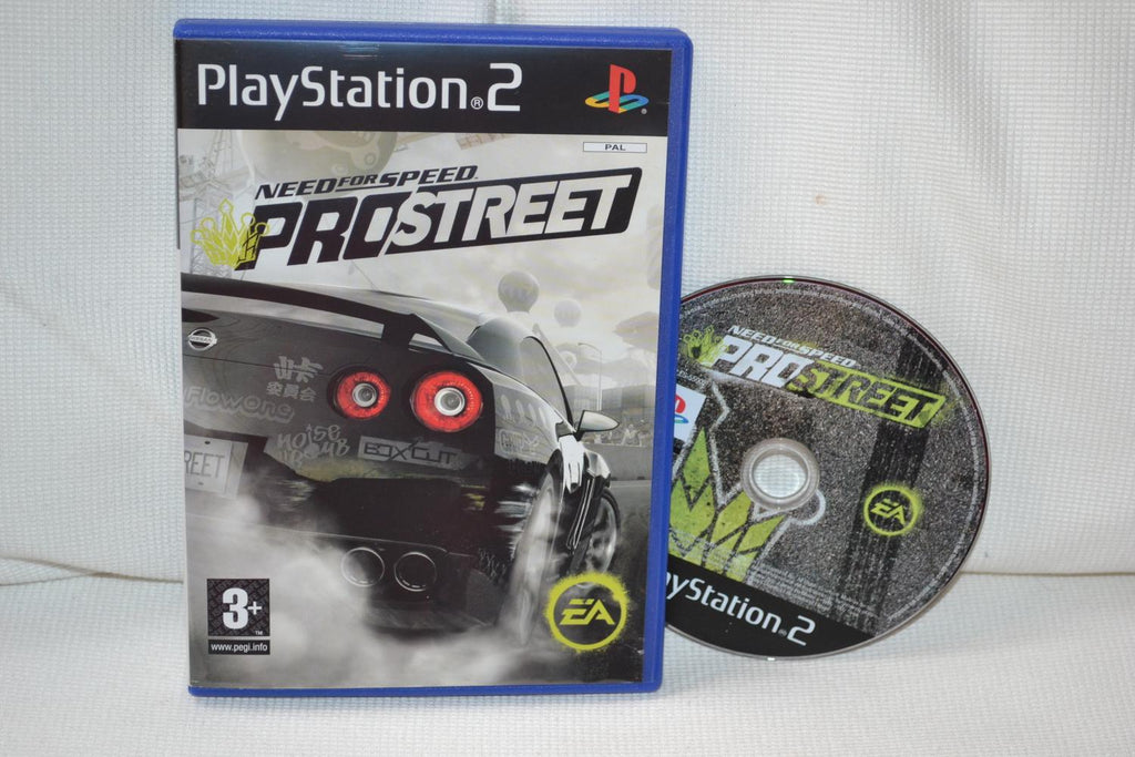 Need for Speed: ProStreet PS2 Playstation 2 (Utan Manual) Fint Skick
