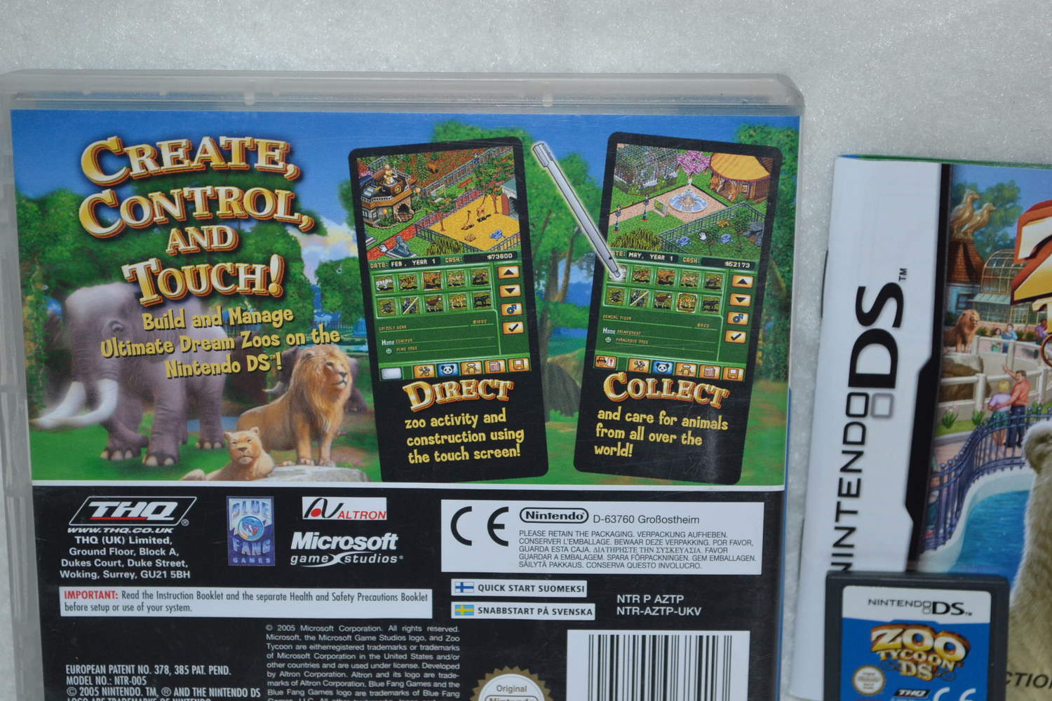 Zoo Tycoon NDS Nintendo DS Fint Skick
