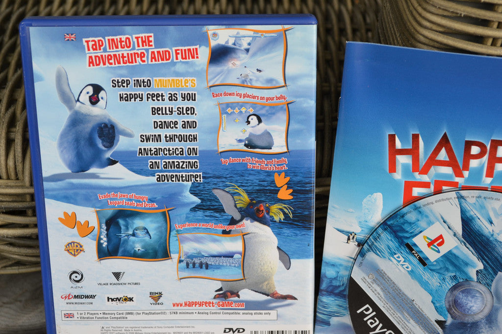 Happy Feet PS2 Playstation 2 Komplett Fint Skick