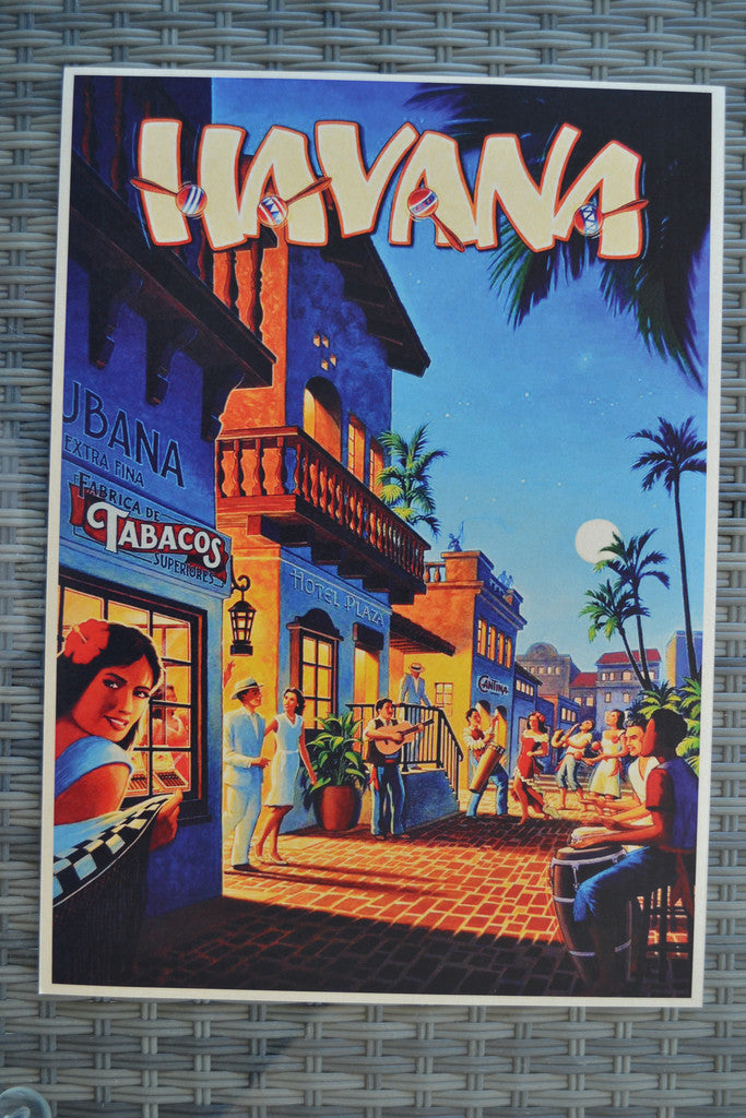 Havana Klassisk Cuba/Kuba, Partaj o Fest Poster Affisch 42*3
