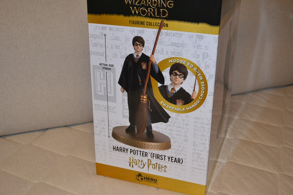 Harry Potter med Kvast First Years Eaglemoss 27cm Figur Staty Ny