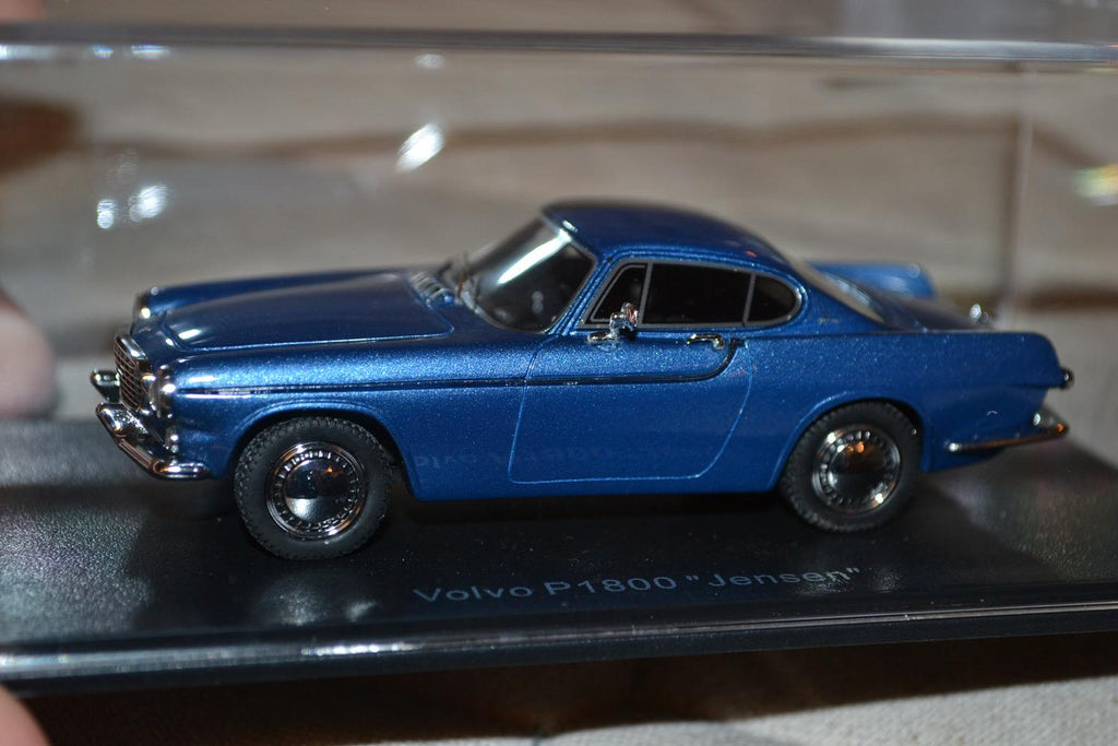Volvo P1800 Jensen Blå 1:43 NEO Models 10cm Ny