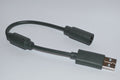 Xbox 360 Kabel Handkontroll GRÅ (Break-Away) Trådburen USB/PC Gr