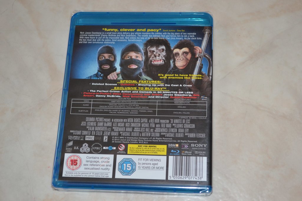 30 Minutes or Less (2011) Film Bluray Nyskick